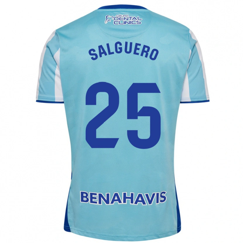 Danxen Kid Ismael Salguero #25 Sky Blue White Home Jersey 2025/26 T-Shirt