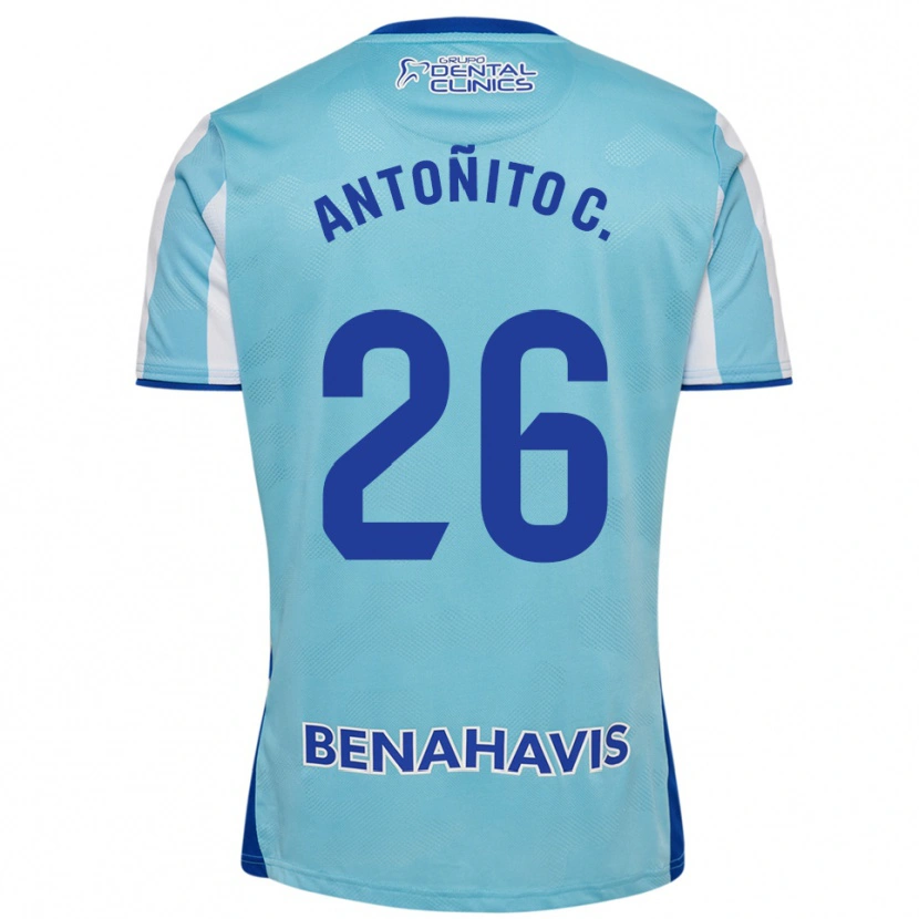 Danxen Kid Antonio Cordero #26 Sky Blue White Home Jersey 2025/26 T-Shirt