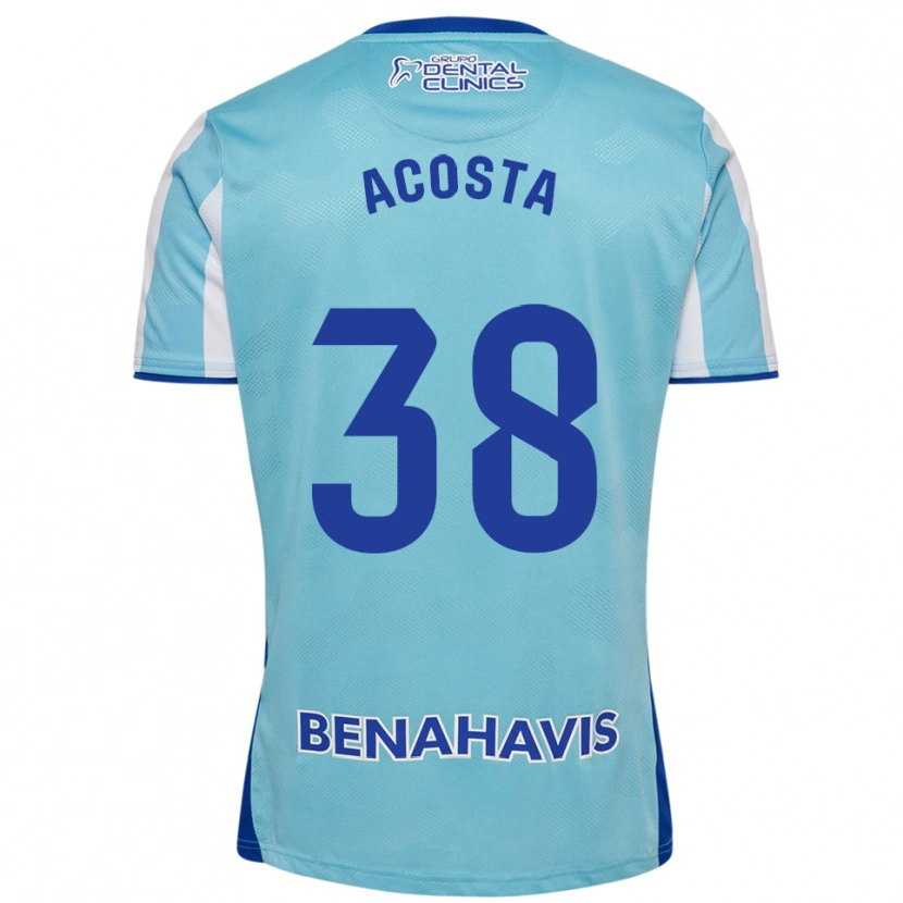 Danxen Kid Judith Acosta #38 Sky Blue White Home Jersey 2025/26 T-Shirt