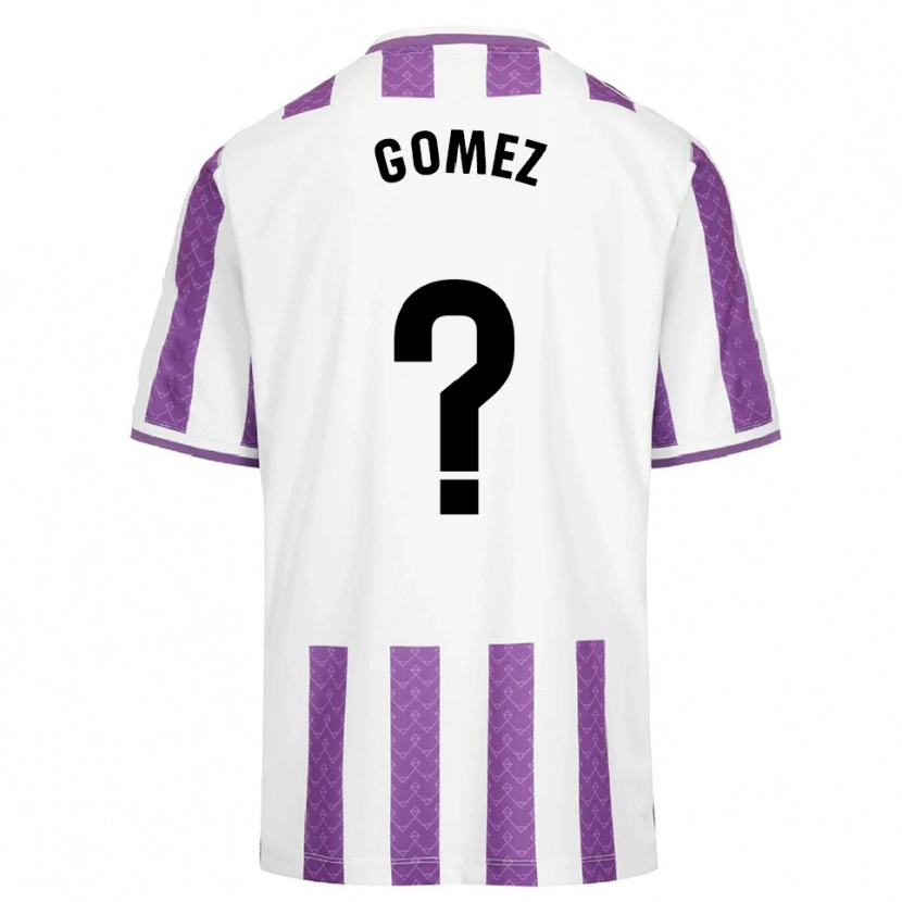 Danxen Kid Adrián Gómez #0 Purple White Home Jersey 2025/26 T-Shirt