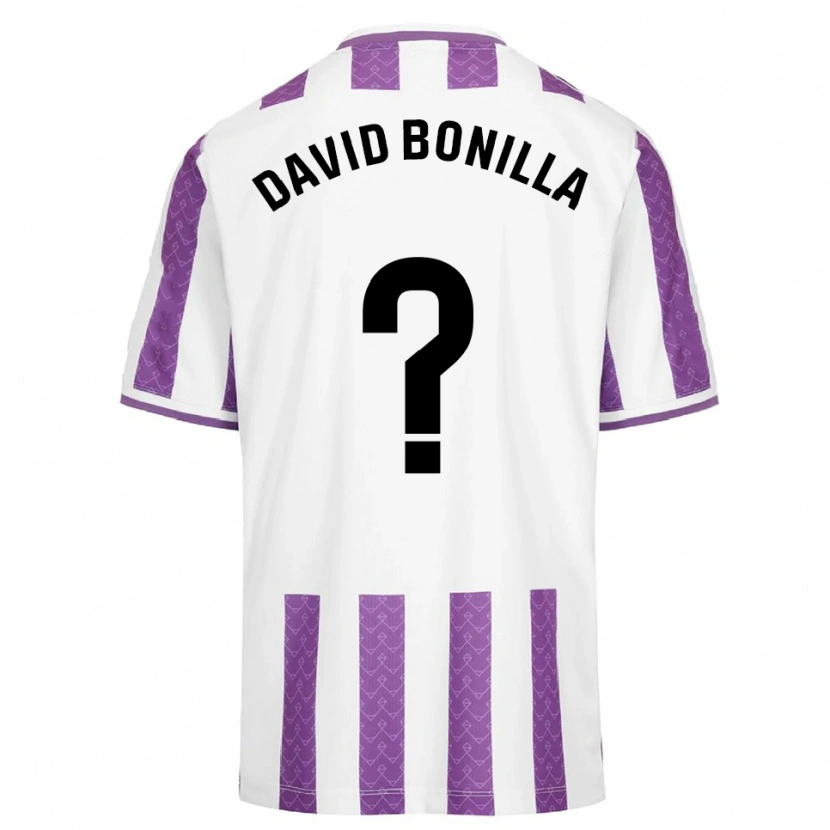 Danxen Kid Juan David Bonilla #0 Purple White Home Jersey 2025/26 T-Shirt