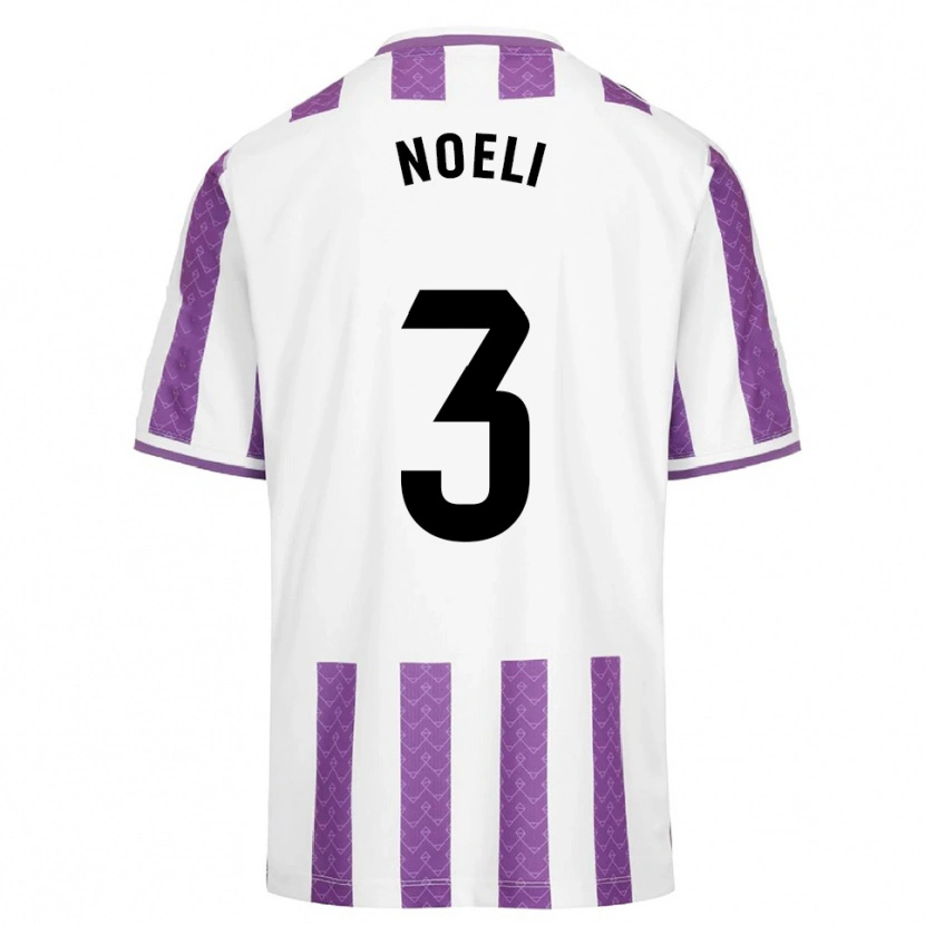 Danxen Kid Noelia Díez González #3 Purple White Home Jersey 2025/26 T-Shirt