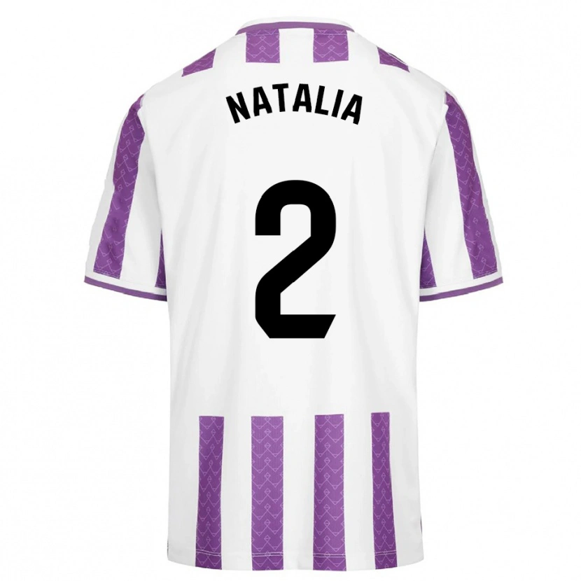 Danxen Kid Natalia Delgado Calle #2 Purple White Home Jersey 2025/26 T-Shirt