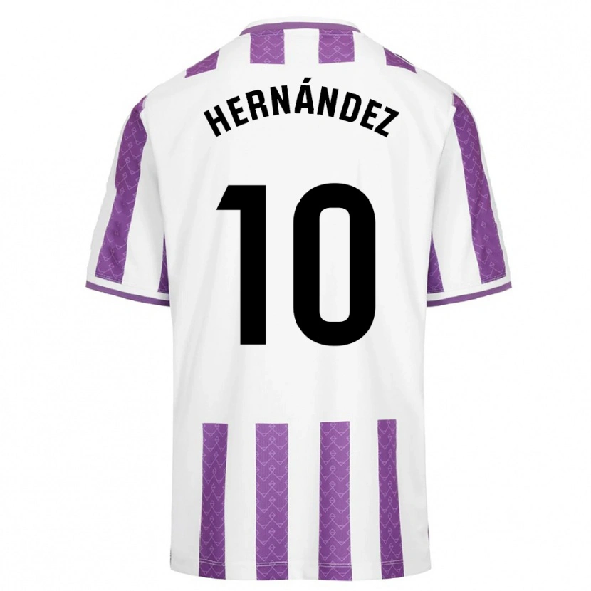 Danxen Kid Celia Hernández Cordero #10 Purple White Home Jersey 2025/26 T-Shirt