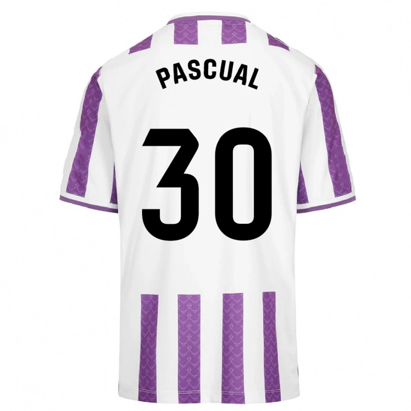 Danxen Kid Adrián Pascual #30 Purple White Home Jersey 2025/26 T-Shirt