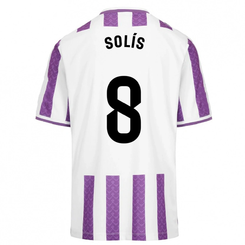 Danxen Kid Celia Solís Gómez #8 Purple White Home Jersey 2025/26 T-Shirt