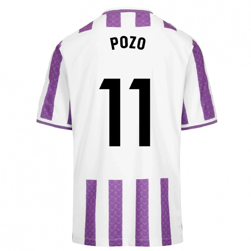 Danxen Kid Manuel Pozo #11 Purple White Home Jersey 2025/26 T-Shirt