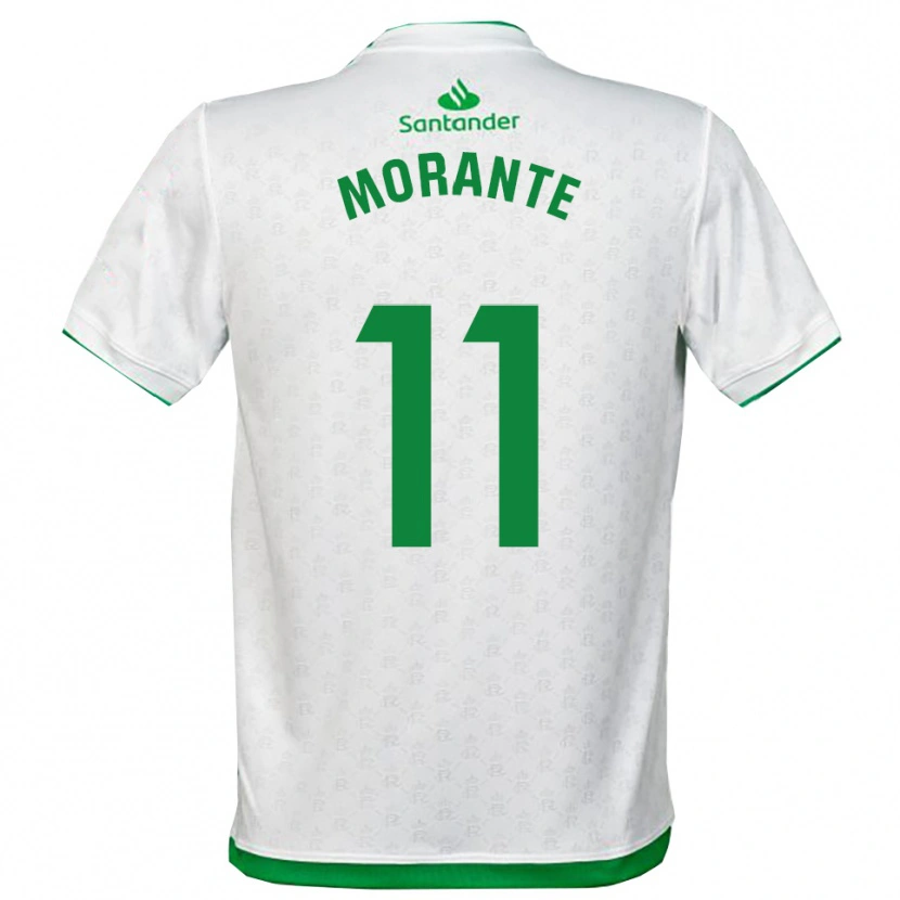Danxen Kid Alejandro Morante #11 Green White Home Jersey 2025/26 T-Shirt