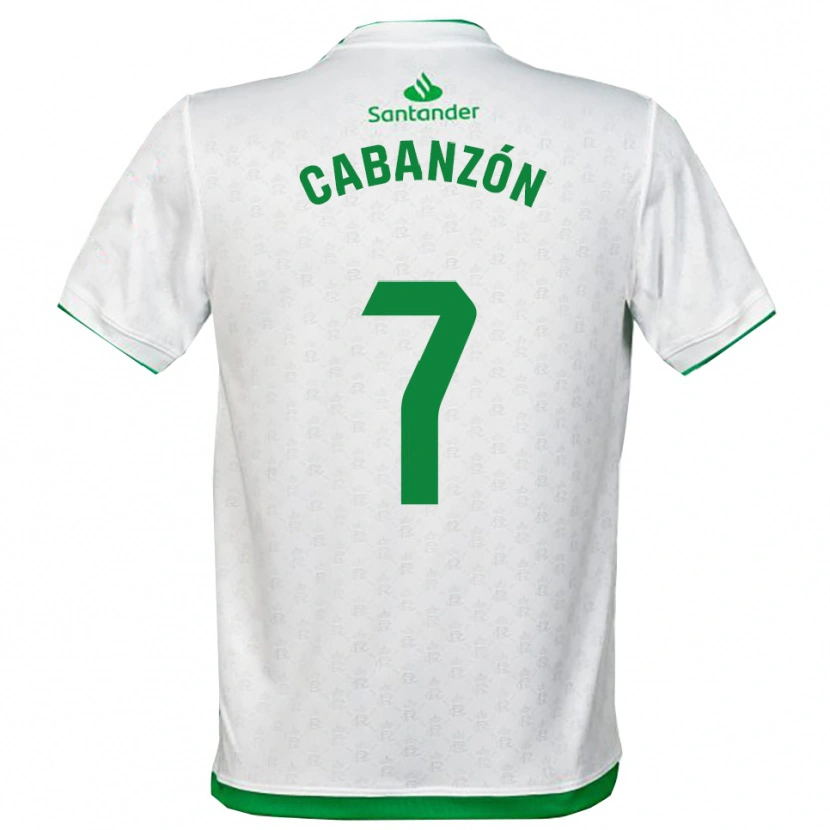 Danxen Kid Yeray Cabanzón #7 Green White Home Jersey 2025/26 T-Shirt