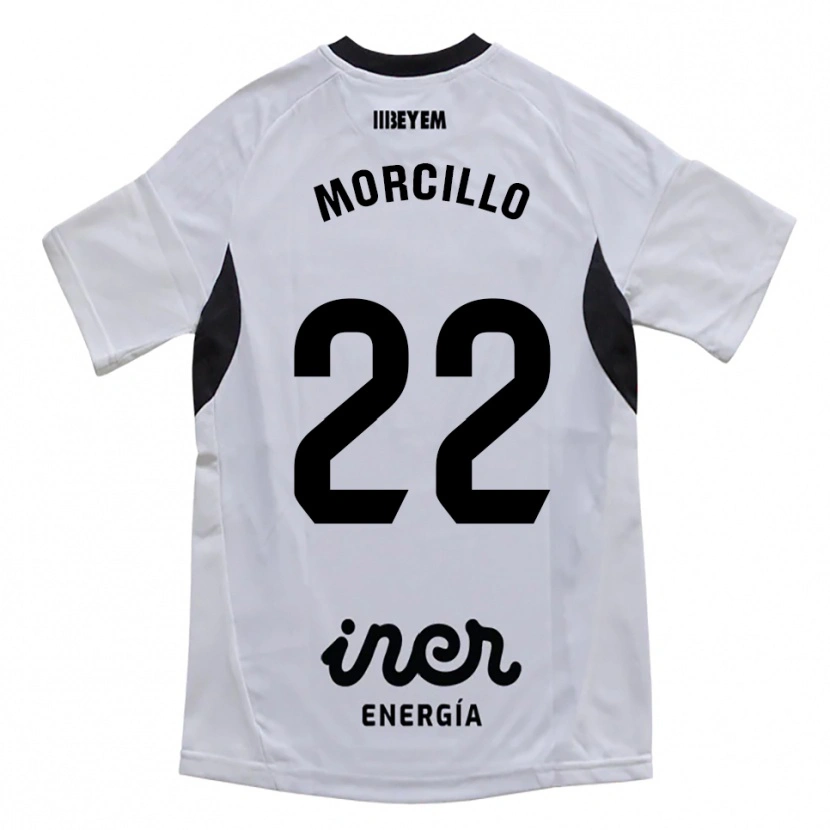 Danxen Kid Jon Morcillo #22 White Purple Home Jersey 2025/26 T-Shirt