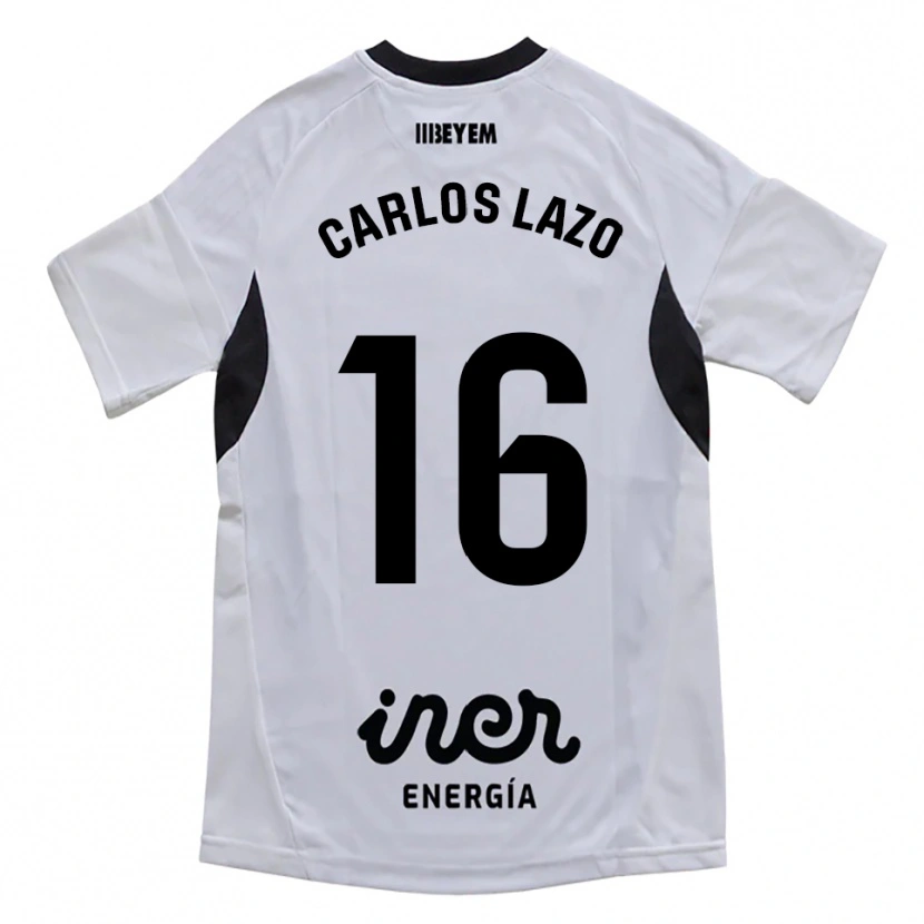 Danxen Kid José Carlos Lazo #16 White Purple Home Jersey 2025/26 T-Shirt