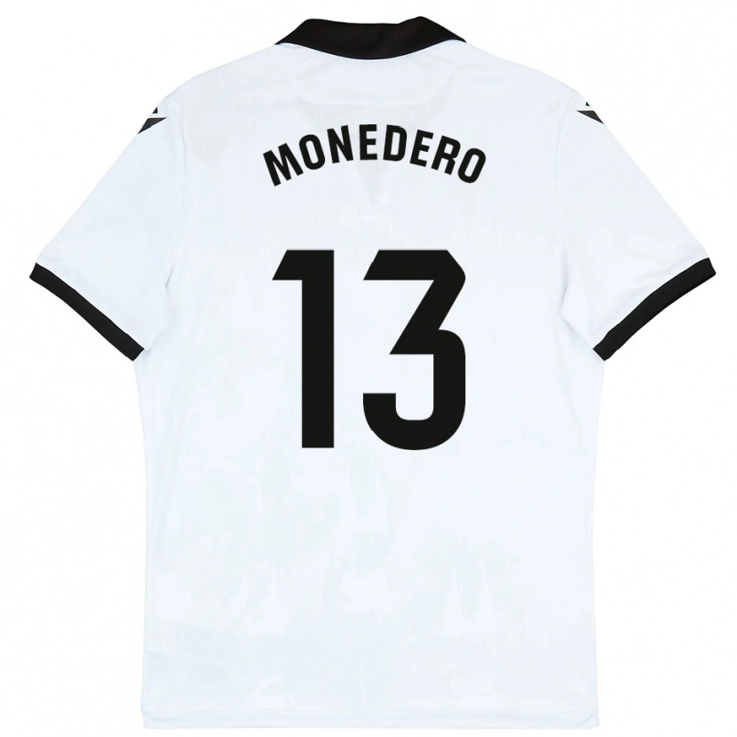 Danxen Kid Marc Monedero #13 White Black Home Jersey 2025/26 T-Shirt