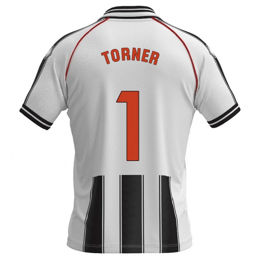 Danxen Kid Sergi Torner #1 White Black Home Jersey 2025/26 T-Shirt