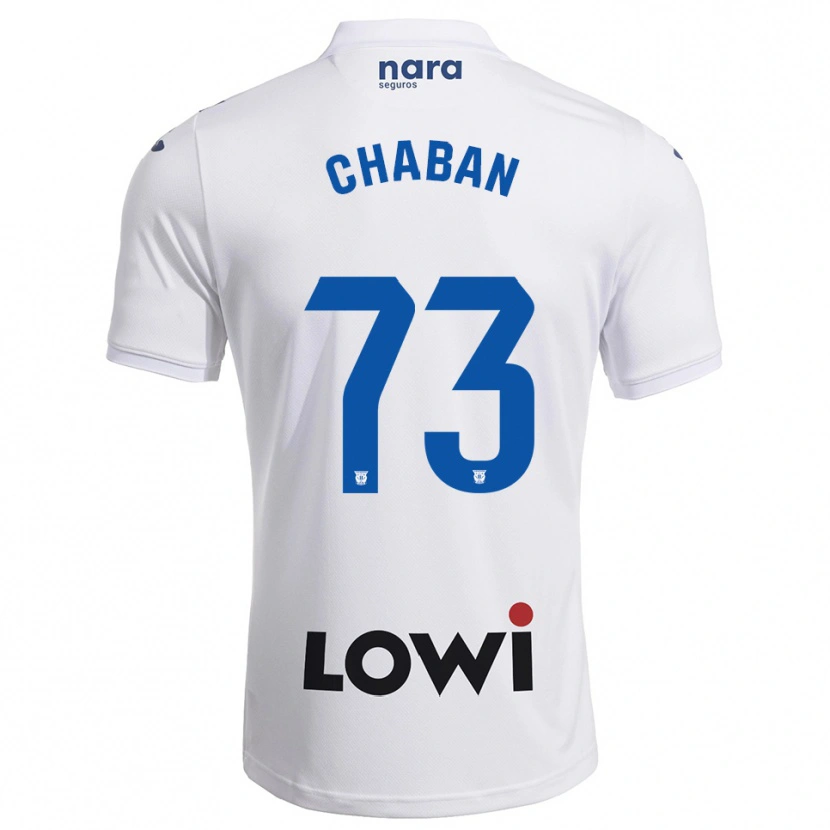 Danxen Kid Danylo Chaban #73 White Navy Home Jersey 2025/26 T-Shirt