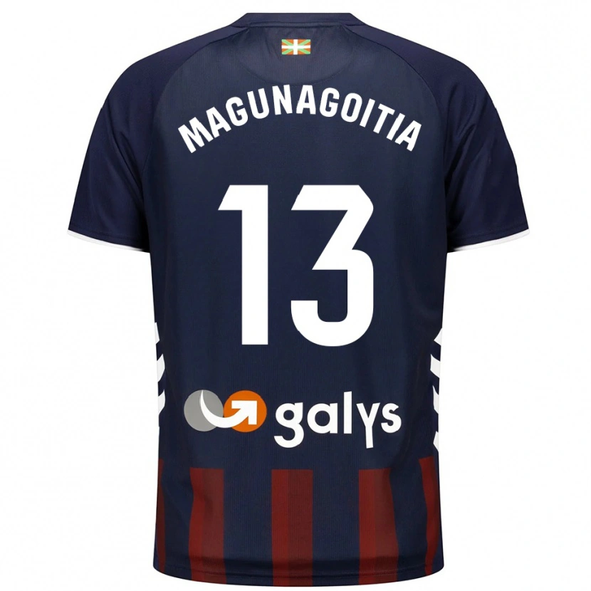 Danxen Kid Jonmi Magunagoitia #13 Navy Red Home Jersey 2025/26 T-Shirt