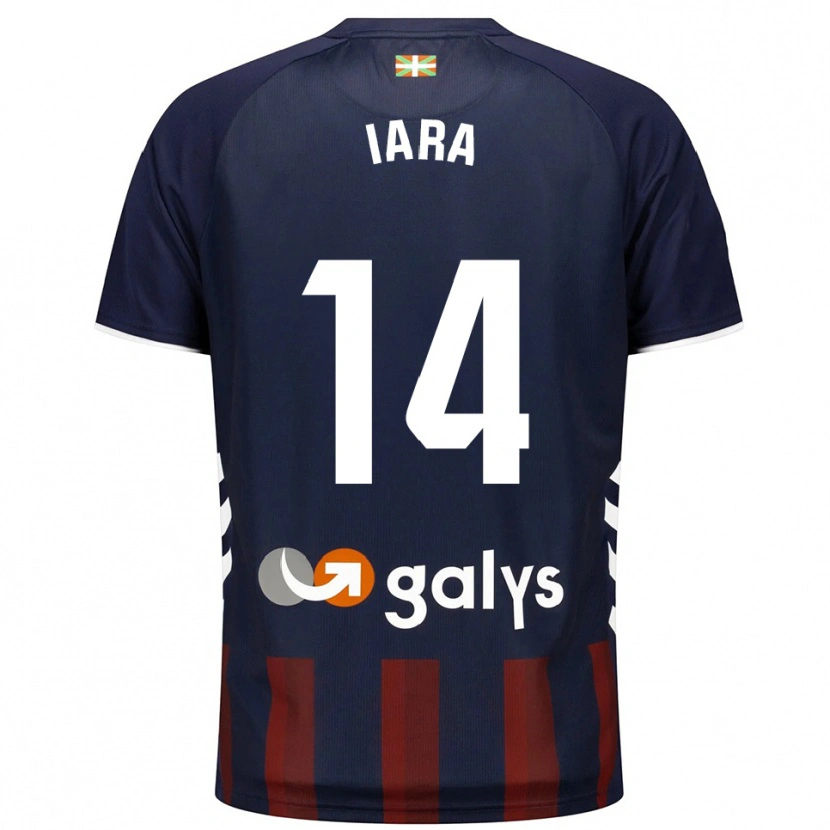 Danxen Kid Iara Lacosta Sánchez #14 Navy Red Home Jersey 2025/26 T-Shirt