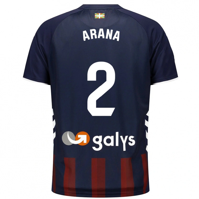 Danxen Kid Markel Arana #2 Navy Red Home Jersey 2025/26 T-Shirt