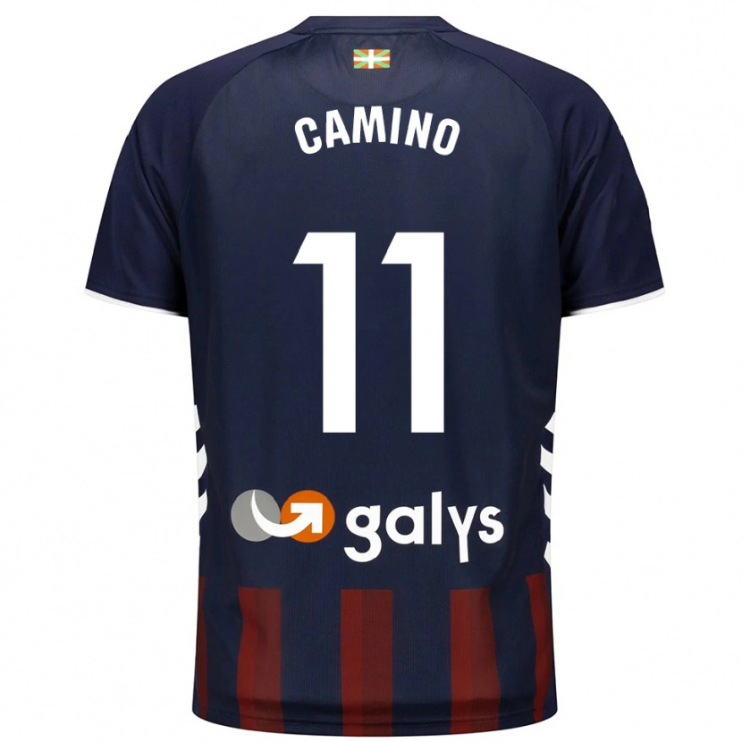 Danxen Kid Laura Camino Fernández #11 Navy Red Home Jersey 2025/26 T-Shirt