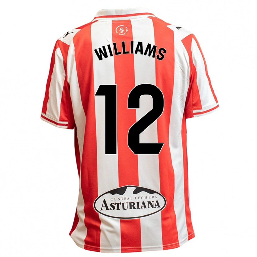 Danxen Kid Aaron Williams #12 White Red Home Jersey 2025/26 T-Shirt