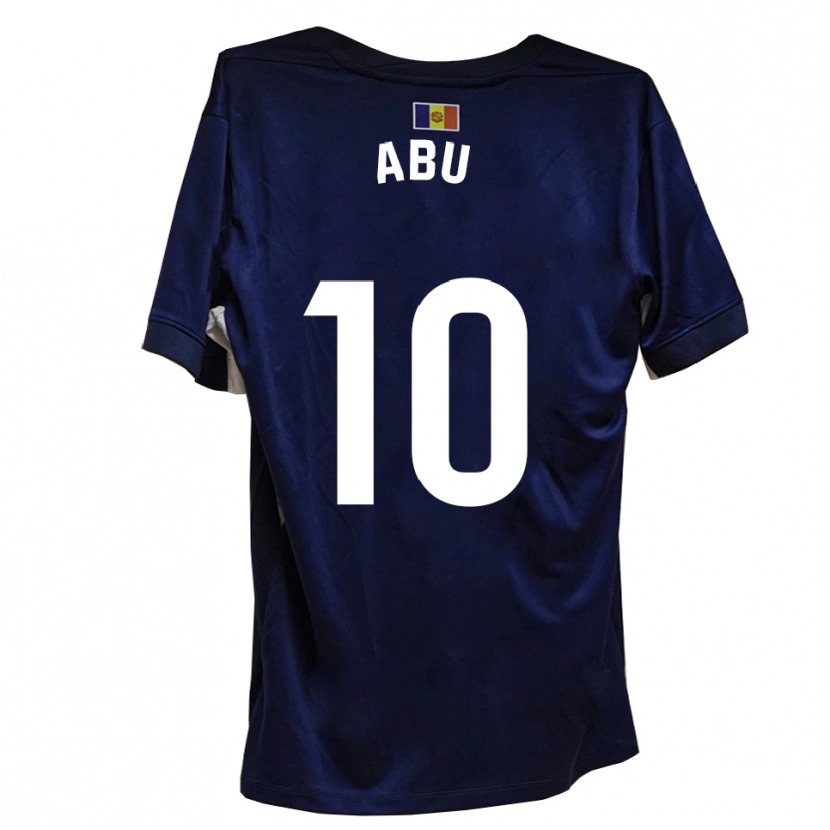 Danxen Kid Abu #10 Navy White Home Jersey 2025/26 T-Shirt