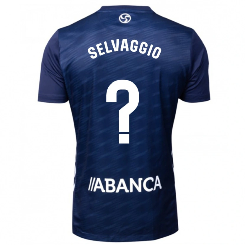 Danxen Kid Nico Selvaggio #0 Navy White Away Jersey 2025/26 T-Shirt