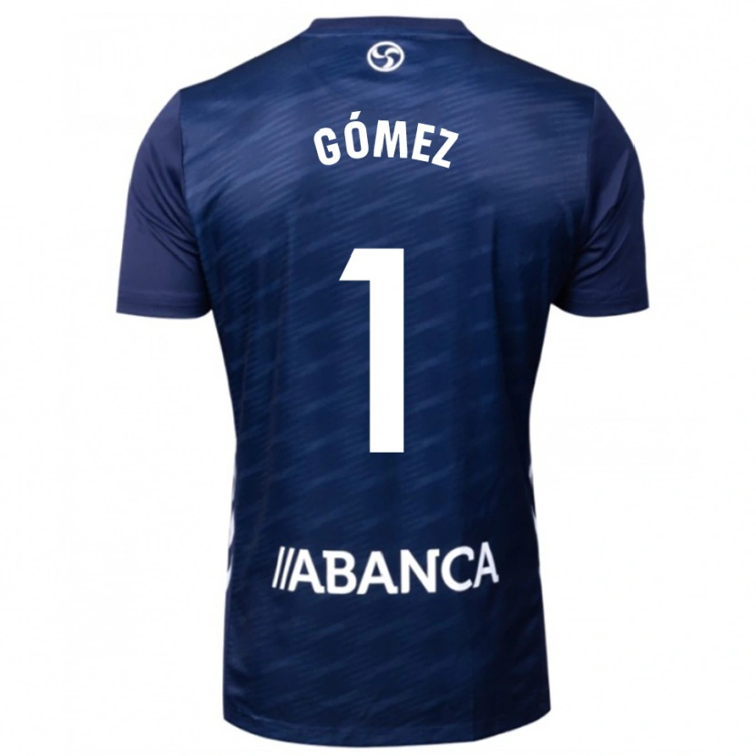 Danxen Kid Nuria Gómez #1 Navy White Away Jersey 2025/26 T-Shirt