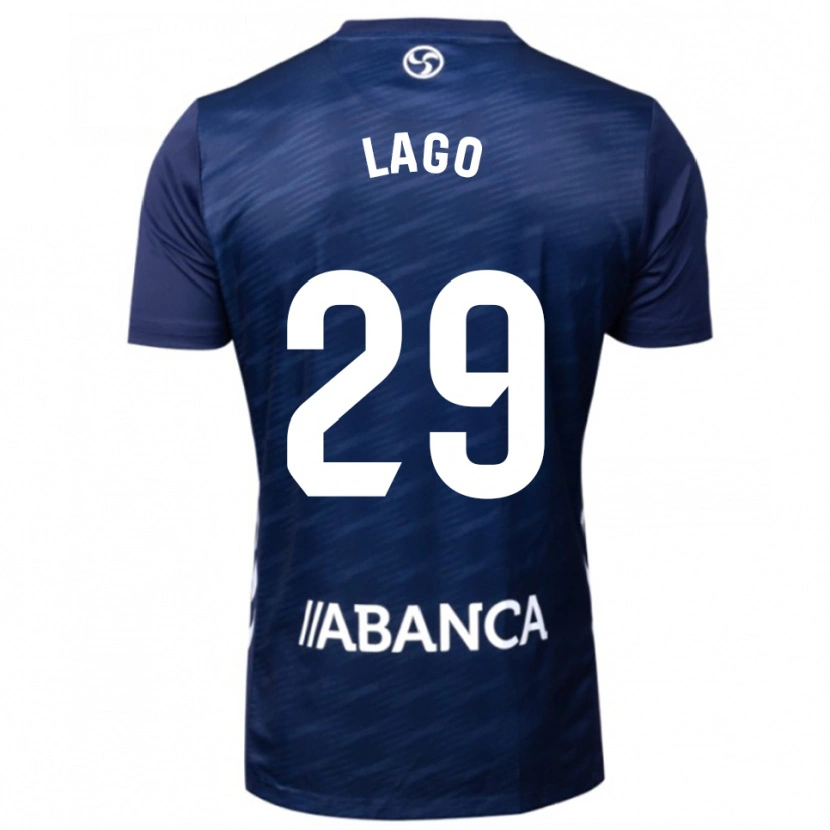 Danxen Kid Yoel Lago #29 Navy White Away Jersey 2025/26 T-Shirt