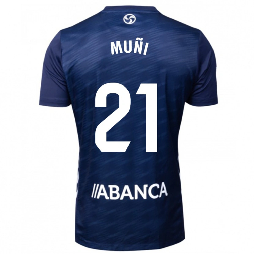 Danxen Kid Sara Álvarez Muñi #21 Navy White Away Jersey 2025/26 T-Shirt