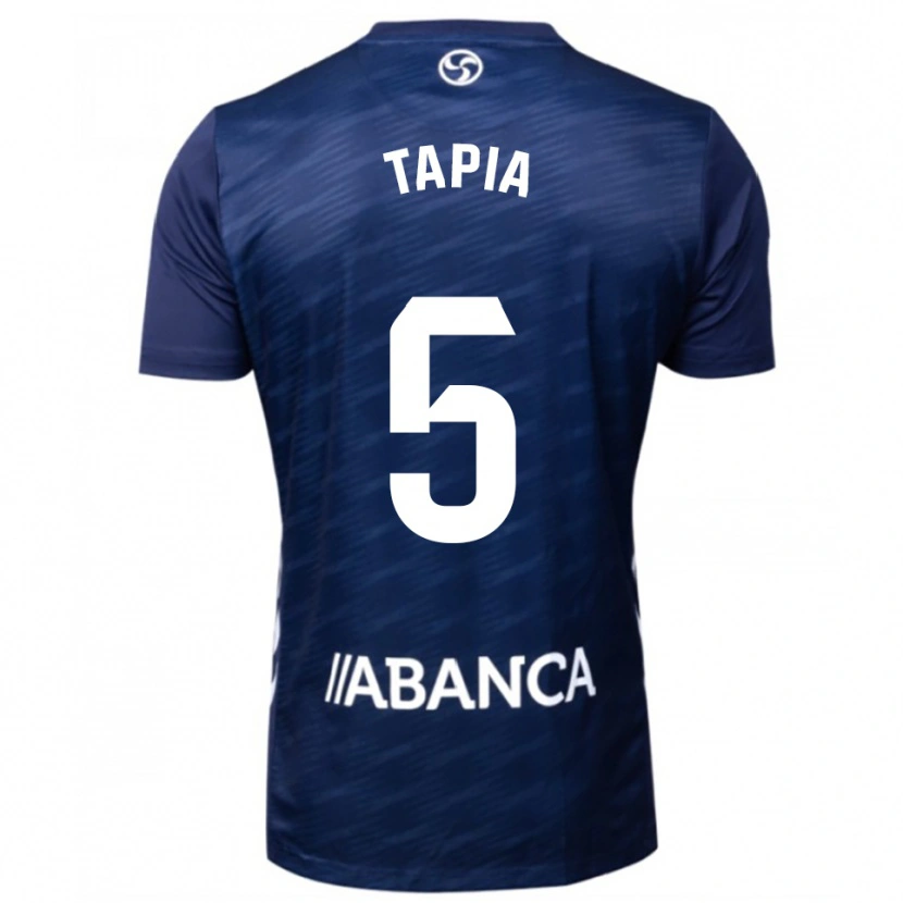 Danxen Kid Renato Tapia #5 Navy White Away Jersey 2025/26 T-Shirt