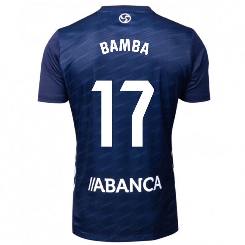 Danxen Kid Jonathan Bamba #17 Navy White Away Jersey 2025/26 T-Shirt
