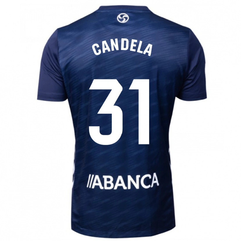 Danxen Kid Candela Rodríguez #31 Navy White Away Jersey 2025/26 T-Shirt