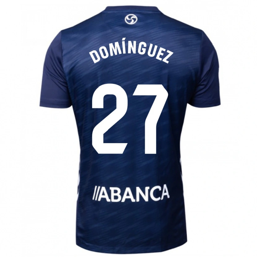 Danxen Kid Emma Domínguez #27 Navy White Away Jersey 2025/26 T-Shirt