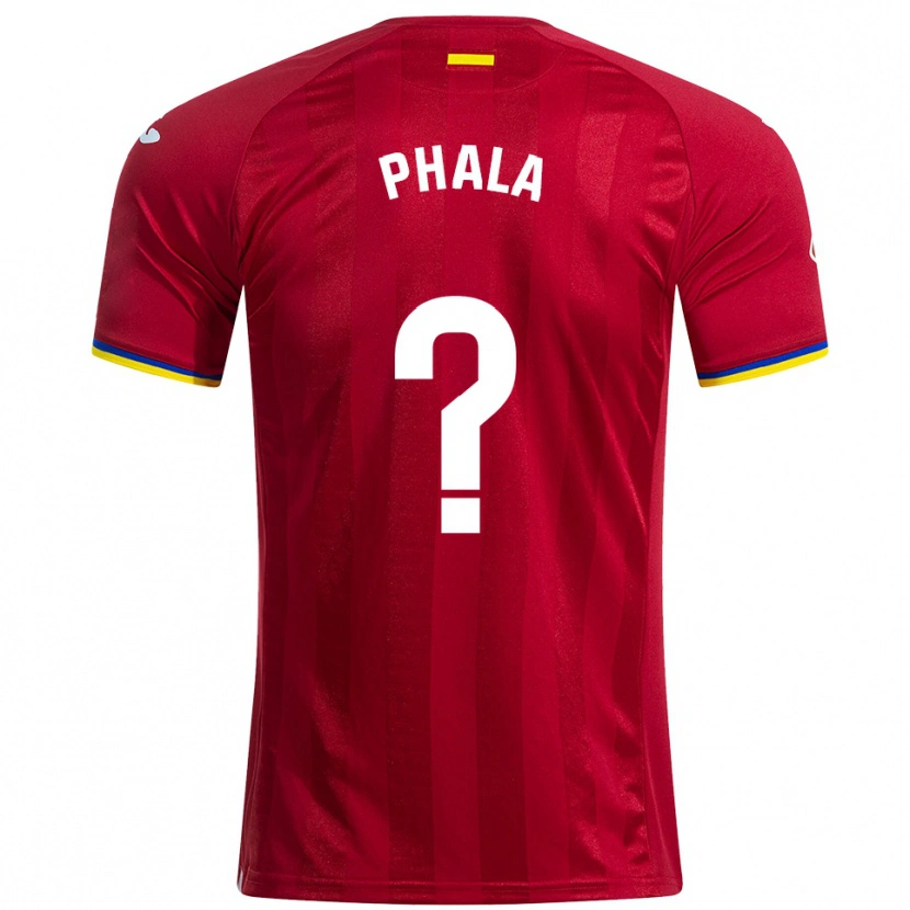 Danxen Kid Bonginkosi Phala #0 Red Yellow Blue Away Jersey 2025/26 T-Shirt