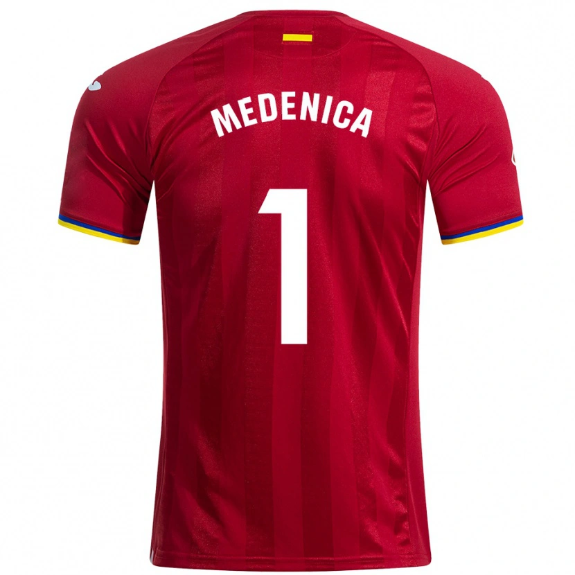 Danxen Kid Djordjije Medenica #1 Red Yellow Blue Away Jersey 2025/26 T-Shirt
