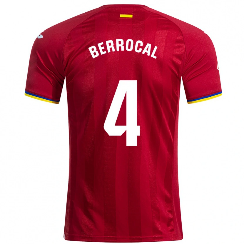 Danxen Kid Juan Berrocal #4 Red Yellow Blue Away Jersey 2025/26 T-Shirt