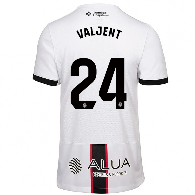 Danxen Kid Martin Valjent #24 White Black Away Jersey 2025/26 T-Shirt