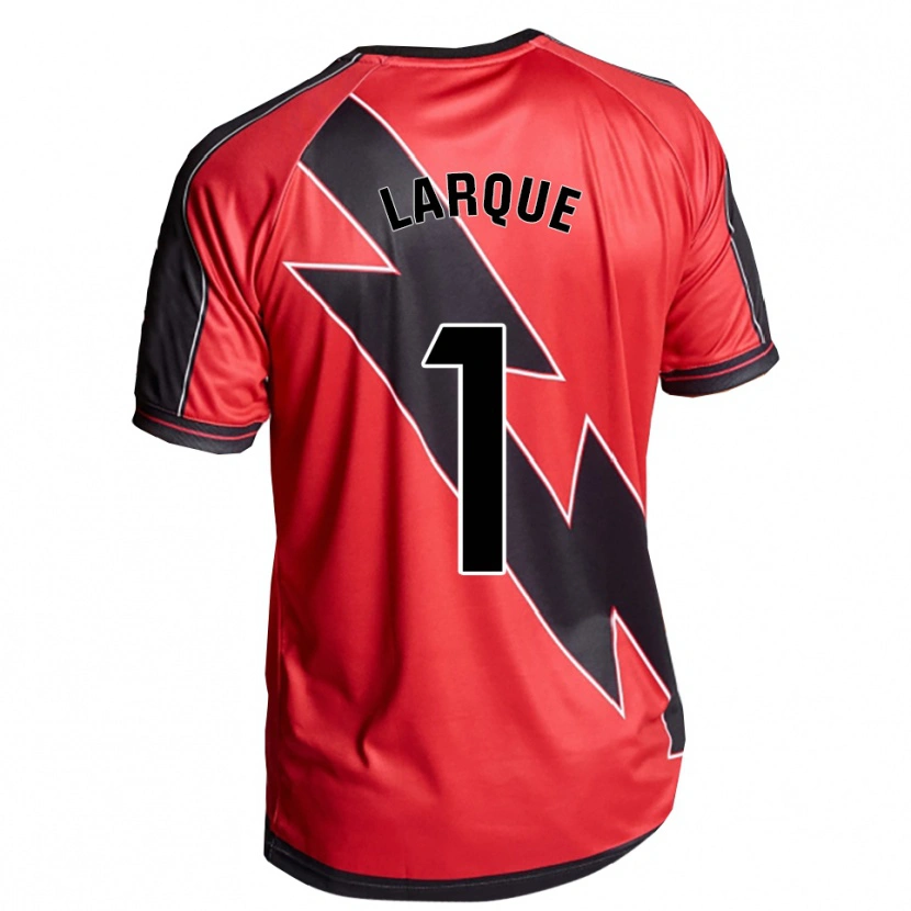 Danxen Kid Patricia Larqué #1 Red Black Away Jersey 2025/26 T-Shirt