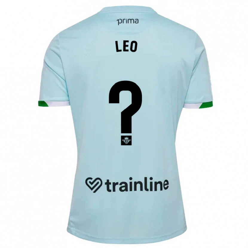 Danxen Kid Leo Vázquez #0 Sky Blue Green Away Jersey 2025/26 T-Shirt