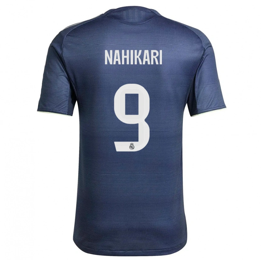 Danxen Kid Nahikari Garcia #9 Navy Silver Away Jersey 2025/26 T-Shirt