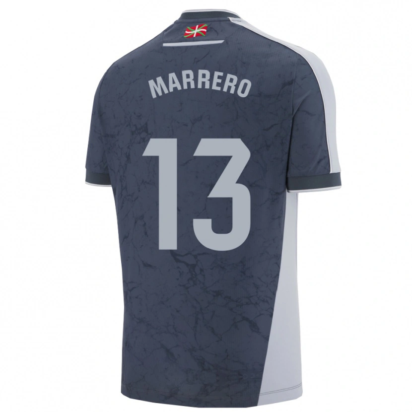 Danxen Kid Unai Marrero #13 Dark Blue White Away Jersey 2025/26 T-Shirt