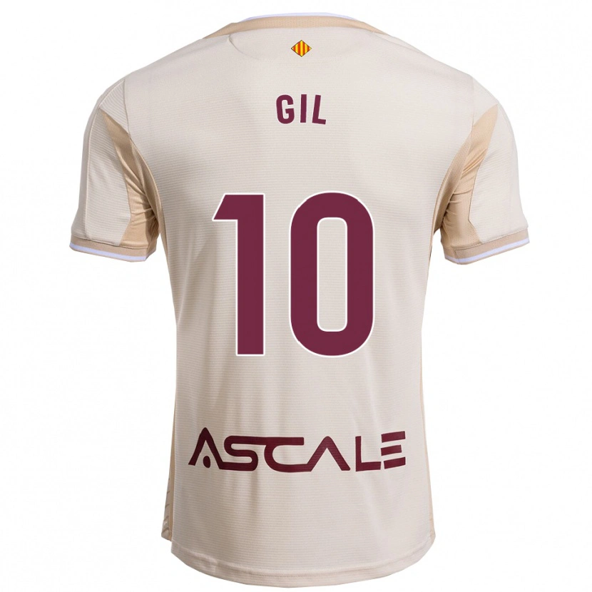 Danxen Kid Markel Gil #10 Off-White Burgundy Away Jersey 2025/26 T-Shirt