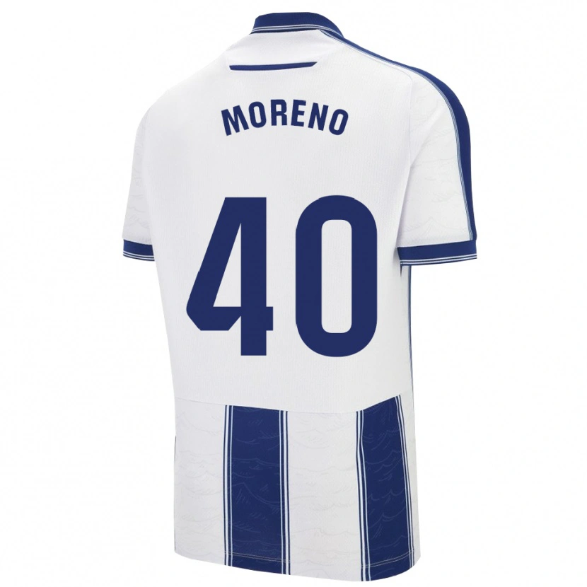 Danxen Kid Matías Moreno #40 Navy White Away Jersey 2025/26 T-Shirt