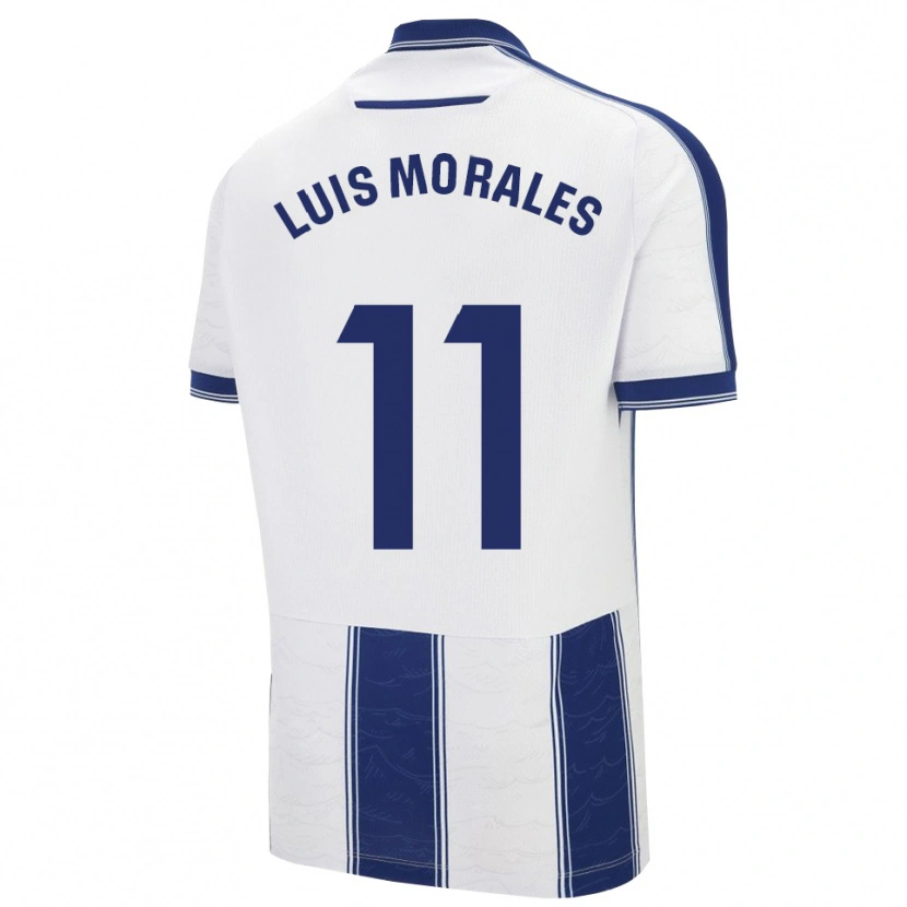 Danxen Kid José Luis Morales #11 Navy White Away Jersey 2025/26 T-Shirt