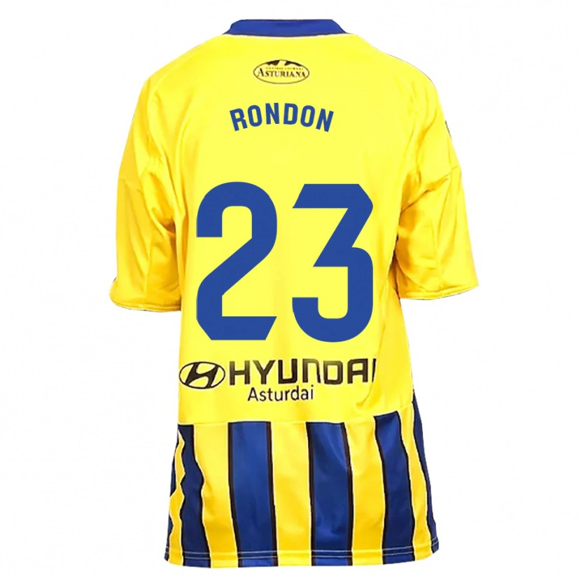 Danxen Kid Salomón Rondón #23 Yellow Blue Away Jersey 2025/26 T-Shirt
