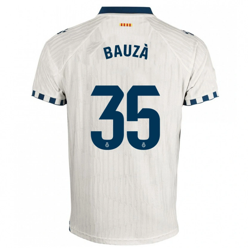 Danxen Kid Rafel Bauzà #35 White Blue Away Jersey 2025/26 T-Shirt