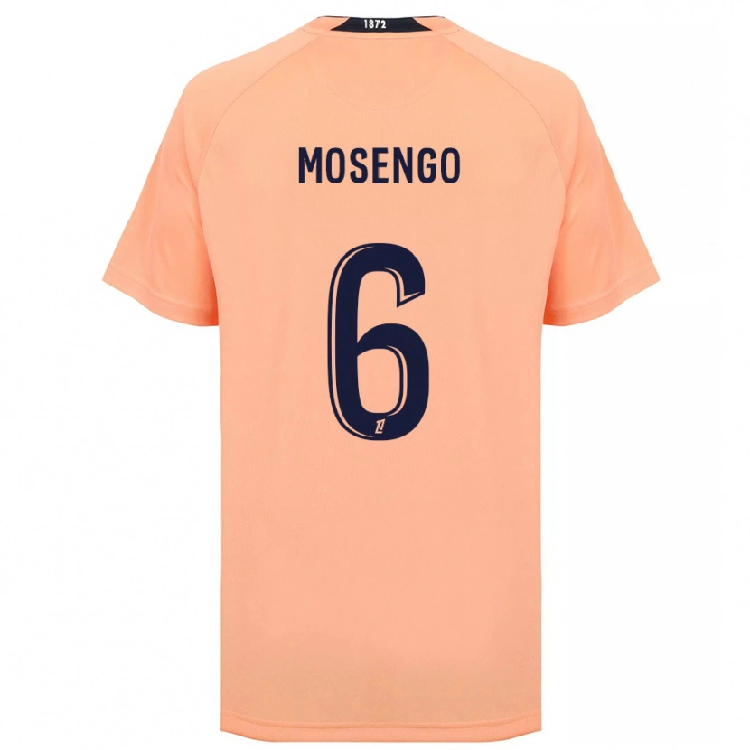 Danxen Kid Daren Mosengo #6 Orange Navy Away Jersey 2025/26 T-Shirt