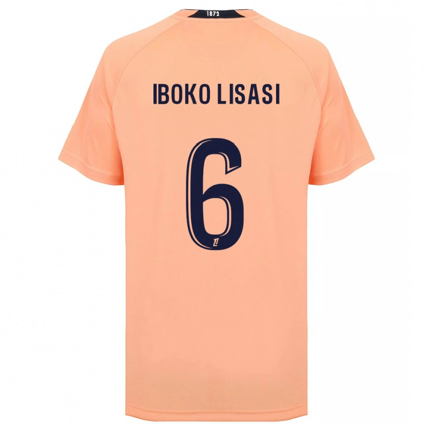 Danxen Kid Malachie Iboko Lisasi #6 Orange Navy Away Jersey 2025/26 T-Shirt