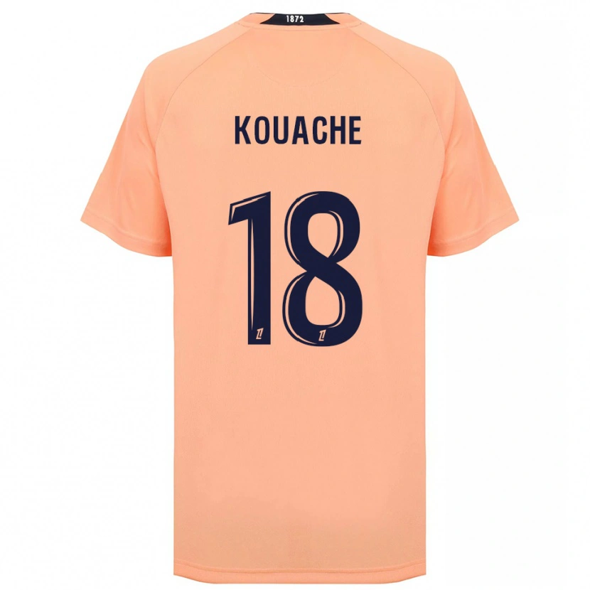 Danxen Kid Éva Kouache #18 Orange Navy Away Jersey 2025/26 T-Shirt
