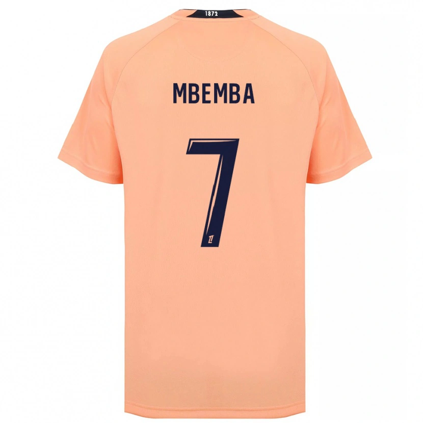 Danxen Kid Abdallah Mbemba #7 Orange Navy Away Jersey 2025/26 T-Shirt