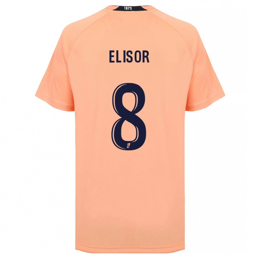 Danxen Kid Salomé Elisor #8 Orange Navy Away Jersey 2025/26 T-Shirt